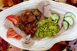 Awaze beef tibs with kik alicha