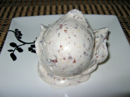 Azuki (red bean) ice cream