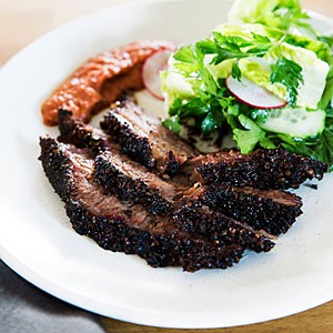 B-side brown sugar smoked brisket