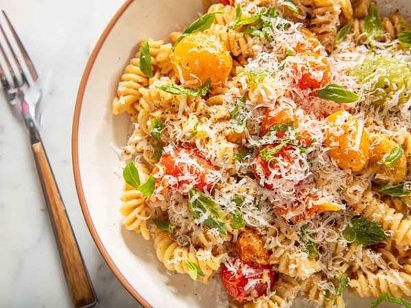 Baba ghanoush pasta