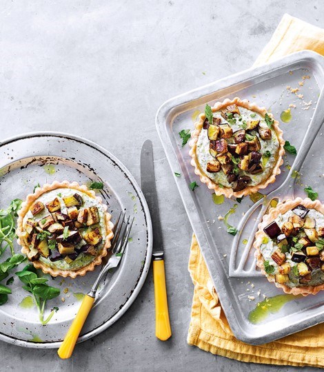 Baba ghanoush tarts