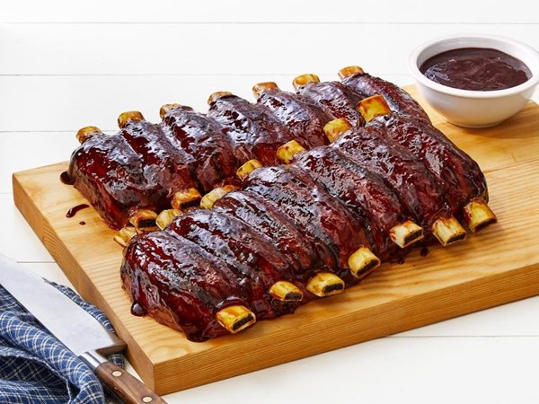 Baby back ribs pound cake 