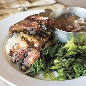 Baby back ribs with Jackie's dry rub