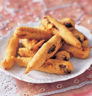 Baby corn fritters