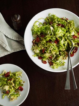 Baby endive, semi-dried tomato, pine nut and vincotto salad