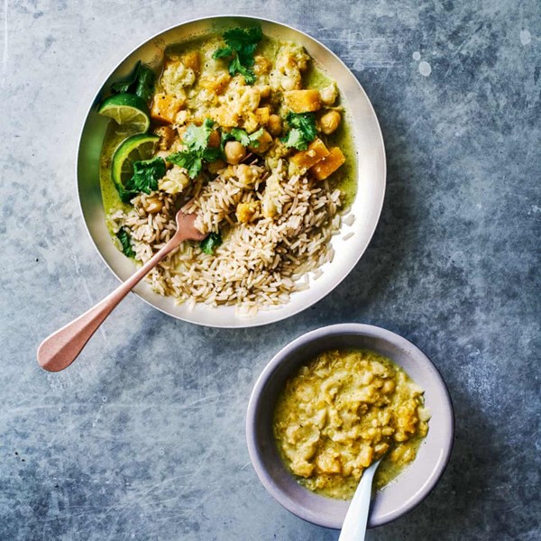 Baby green curry