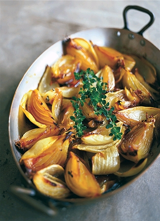 Baby onions roasted in vino cotto