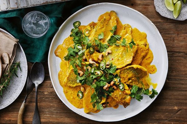 Baby snapper curry