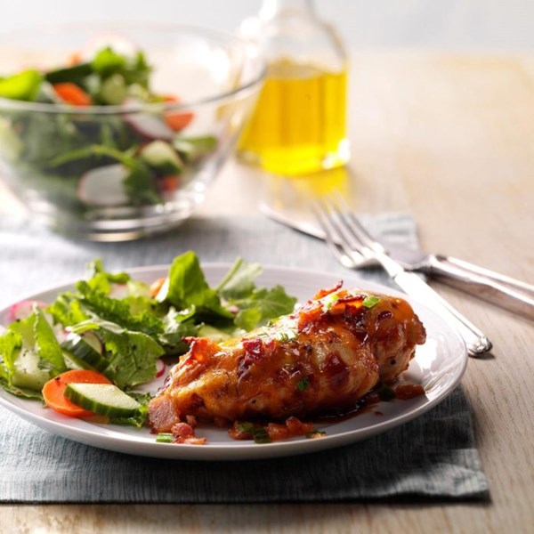 Bacon & cheddar chicken 
