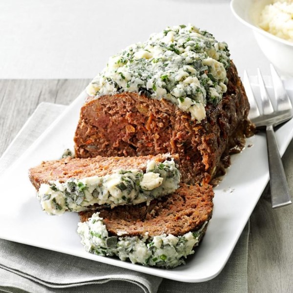 Bacon & cheese meat loaf