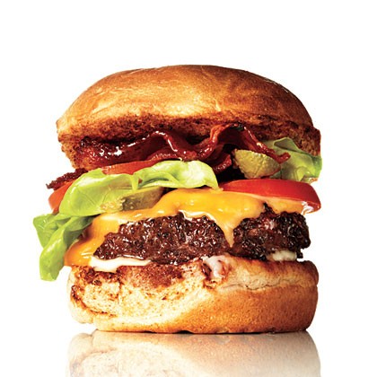 Bacon and cheddar sliders