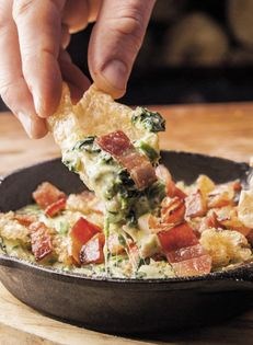 Bacon and spinach dip