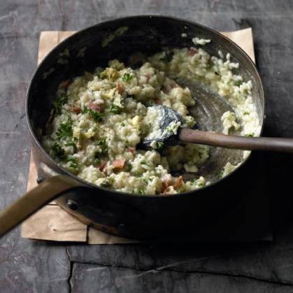 Bacon and Stilton risotto                                         :: good housekeeping