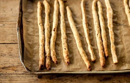 Bacon breadsticks