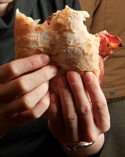 Bacon butty