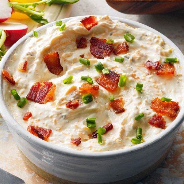 Bacon cheddar dip