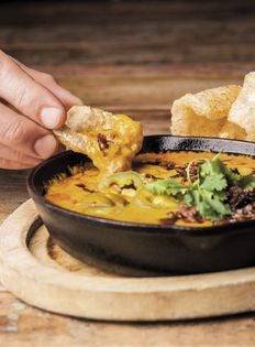 Bacon chorizo fundido