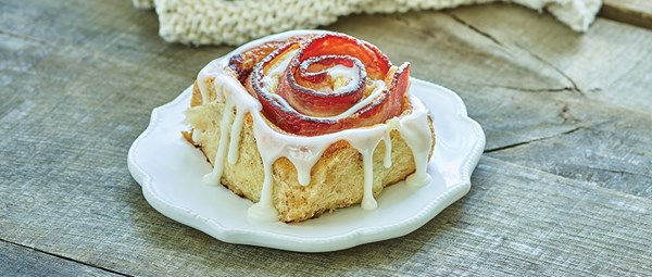 Bacon cinnamon rolls