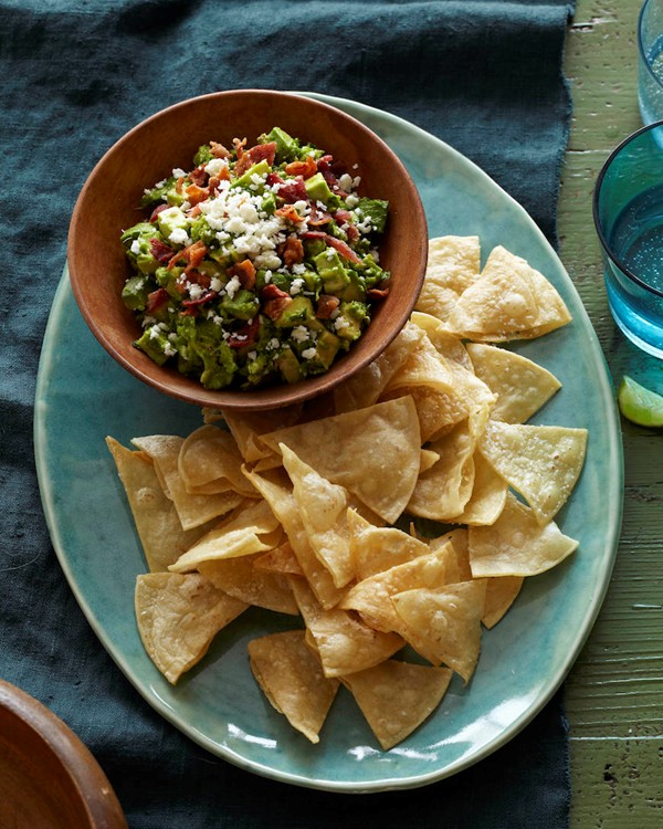 Bacon cotija guacamole