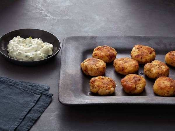 Bacon crab cakes