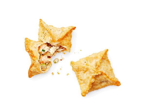 Bacon crab Rangoon