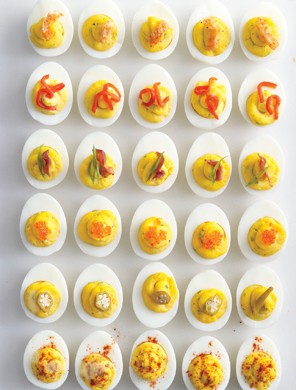 Bacon deviled eggs