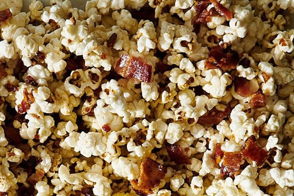 Bacon fat popcorn 