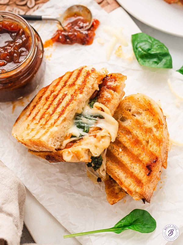 Bacon jam panini 