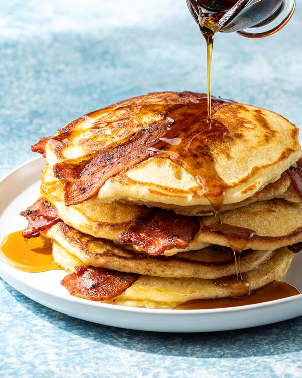 Bacon pancakes