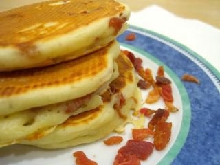 Bacon pancakes