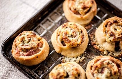 Bacon roly polies
