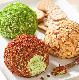 Bacon-scallion cheese ball