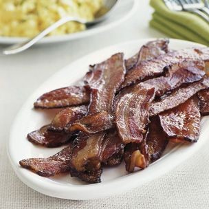 Bacon with brown sugar and cardamom 