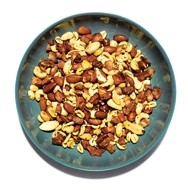 Bacon with mixed nuts