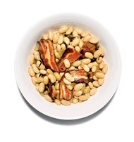 Bacon with white beans