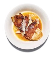 Bacon-wrapped chicken