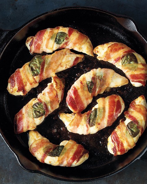 Bacon-wrapped chicken tenders