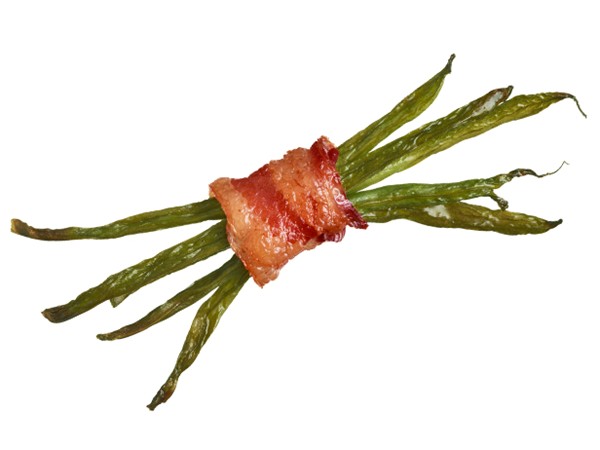 Bacon-wrapped green beans