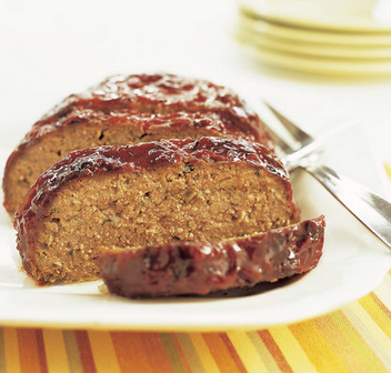 Bacon-wrapped meatloaf