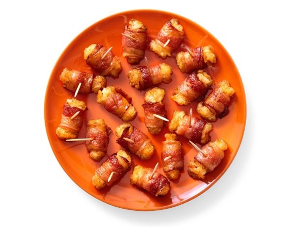 Bacon-wrapped Tater Tots
