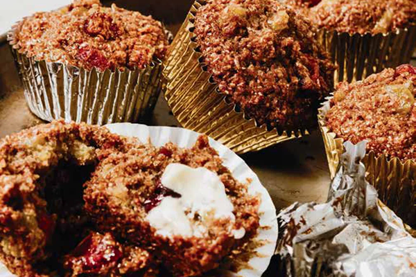 Badass toasted-bran muffins