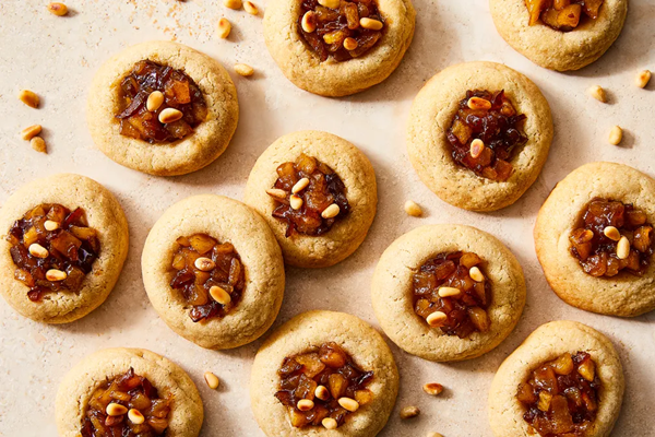 Baesuk thumbprint cookies