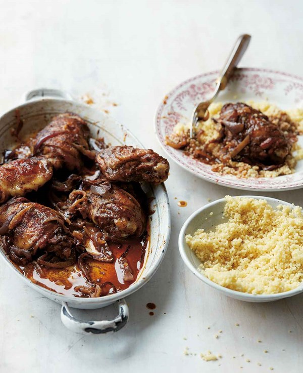 Baharat roast chicken