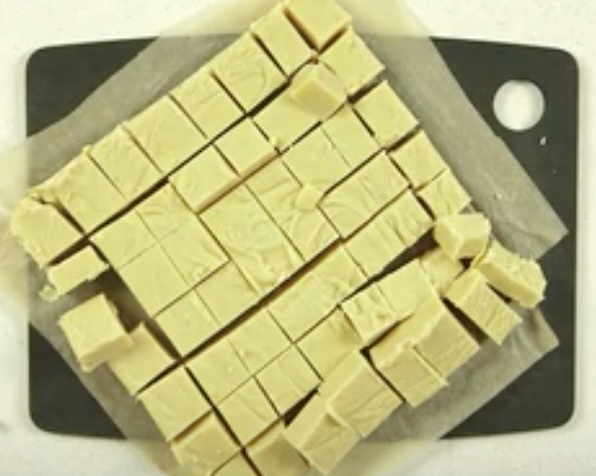 Baileys and white chocolate fudge