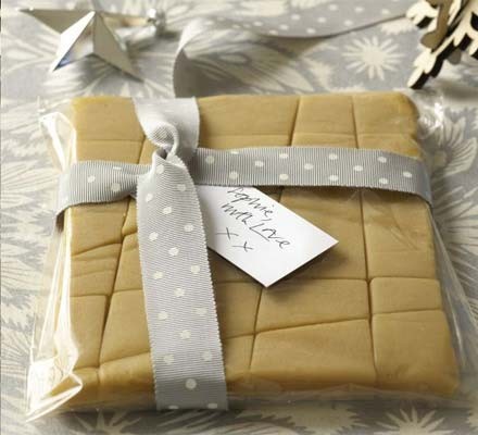 Baileys and white chocolate fudge