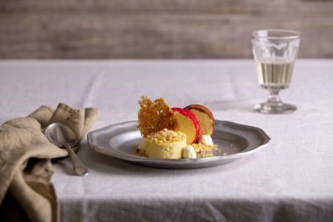 Baileys Irish cream cheesecake with hazelnuts