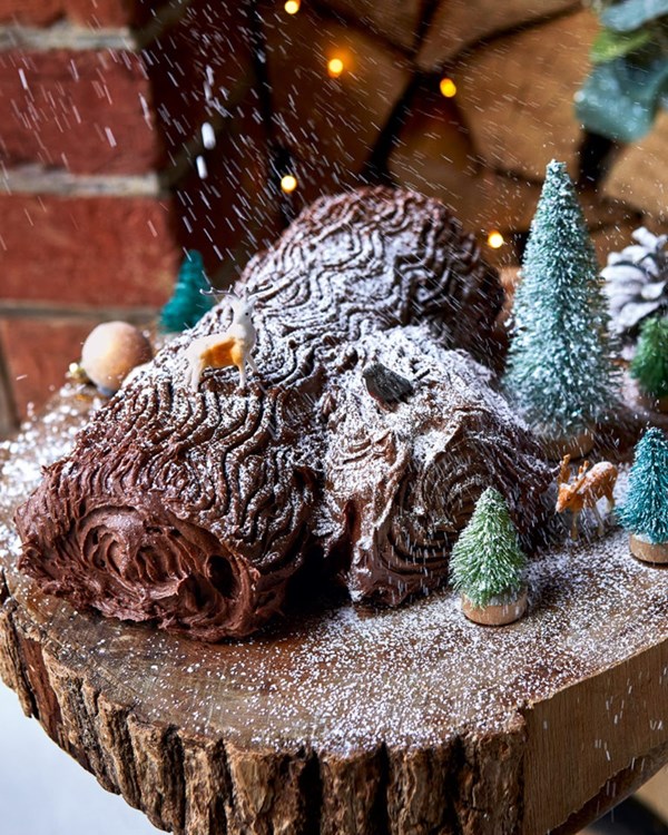 Baileys Yule log