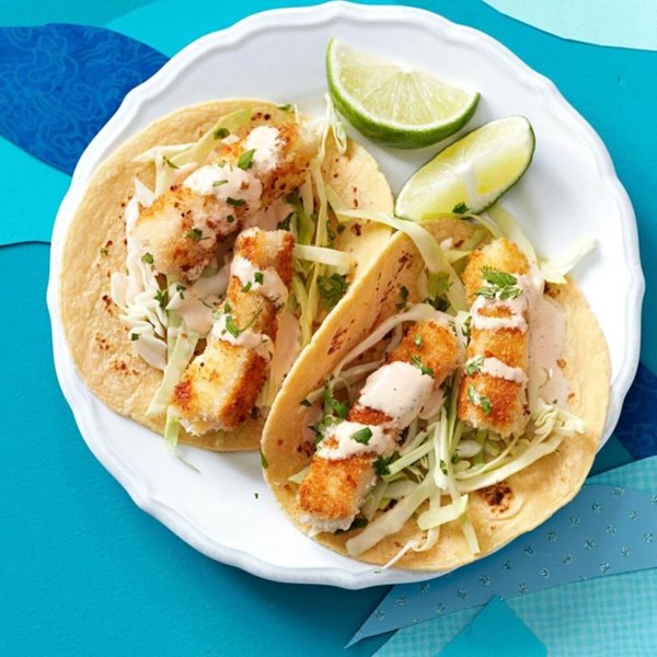 Baja fish tacos