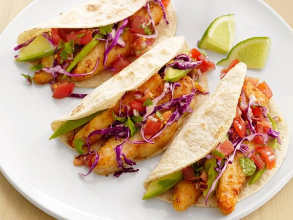 Baja fish tacos