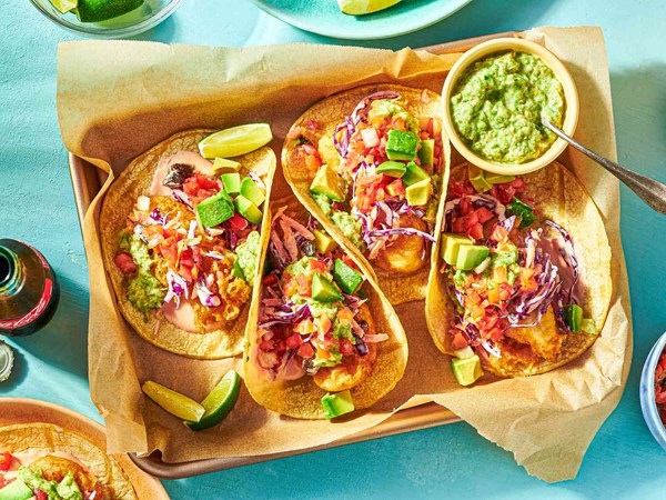 Baja fish tacos